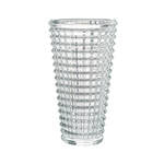 Facet Rectangle Cut Glass Vase