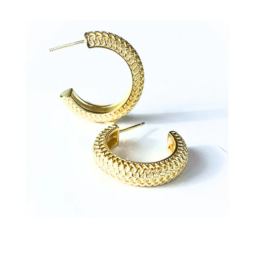 Adorn Hoops - Gold