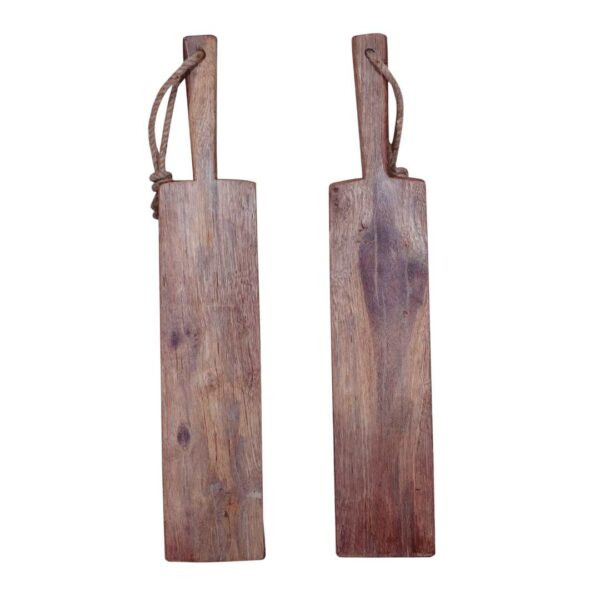 Wooden paddle tray