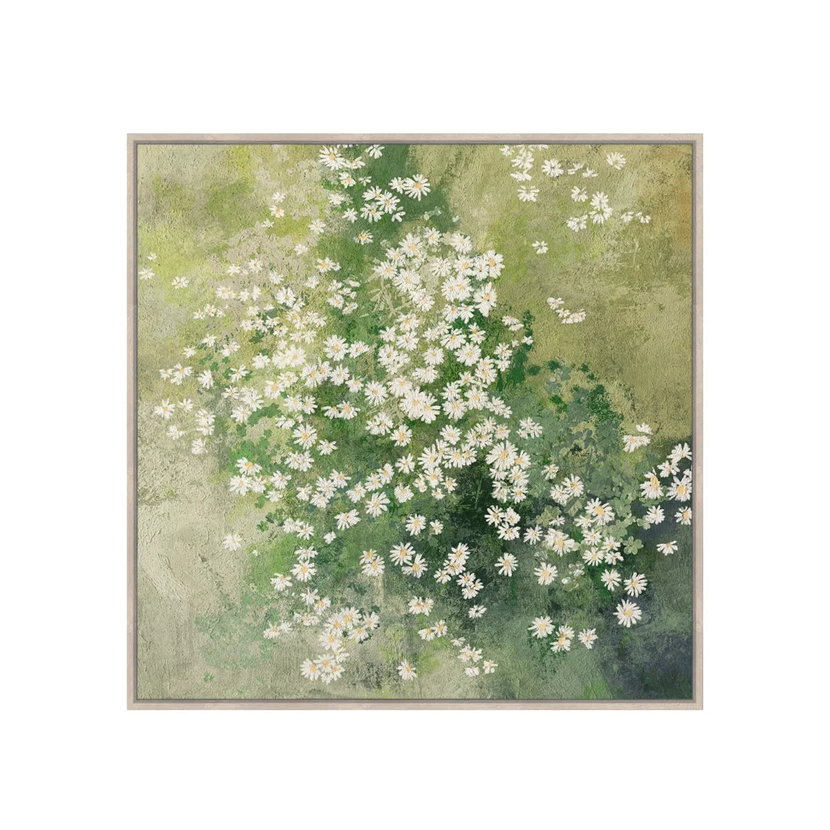 Pippa textured surface framed print 80x80x4