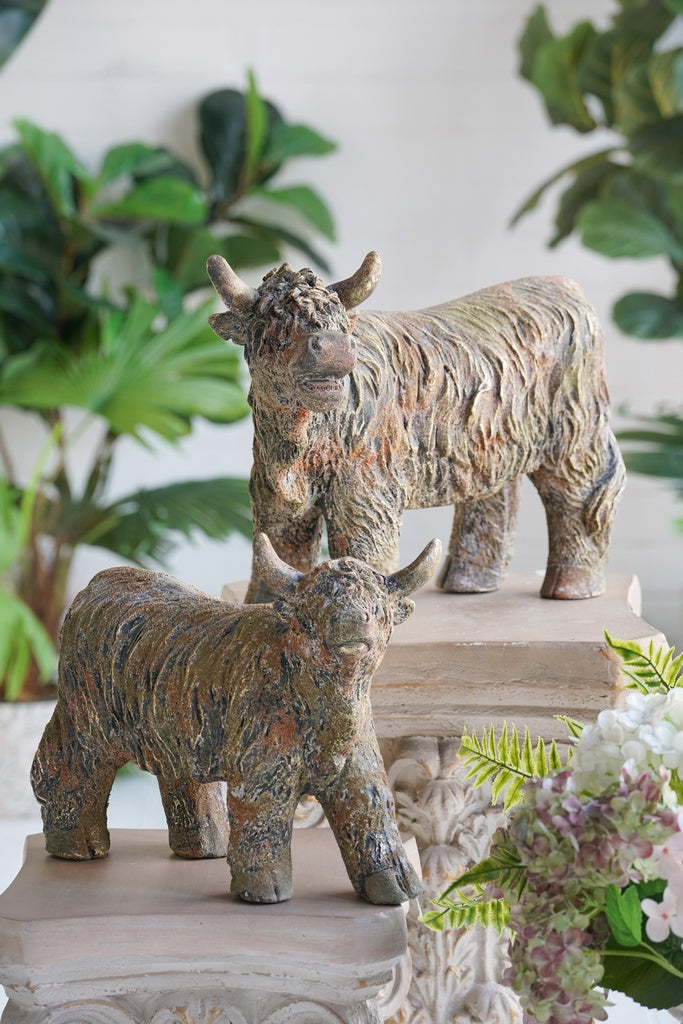 Highland cow figurine