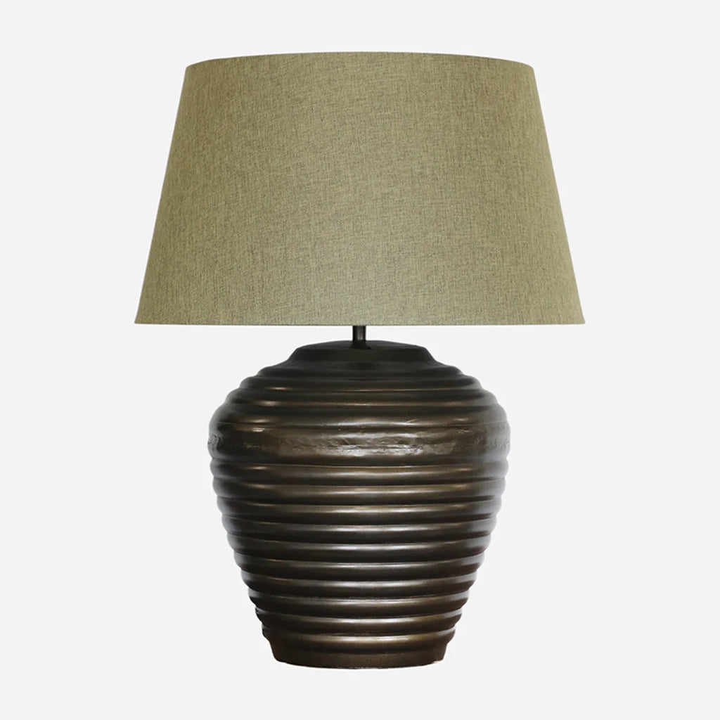 Haveli lamp base antique brass finish 670H