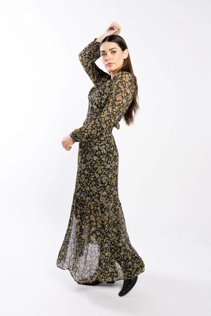 Verity Dress - Paisley Foil