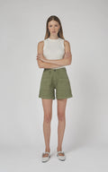 Zaplin Oil Green Shorts 10