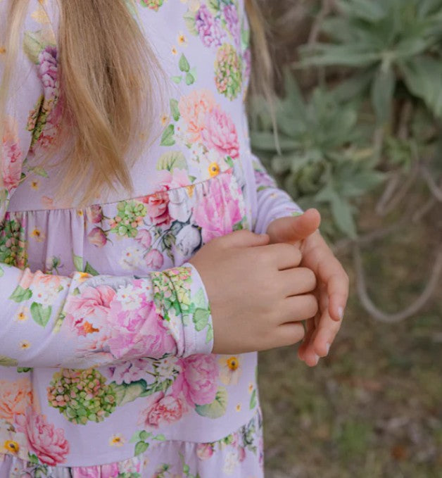 Milky Lily Belle Tiered Dress