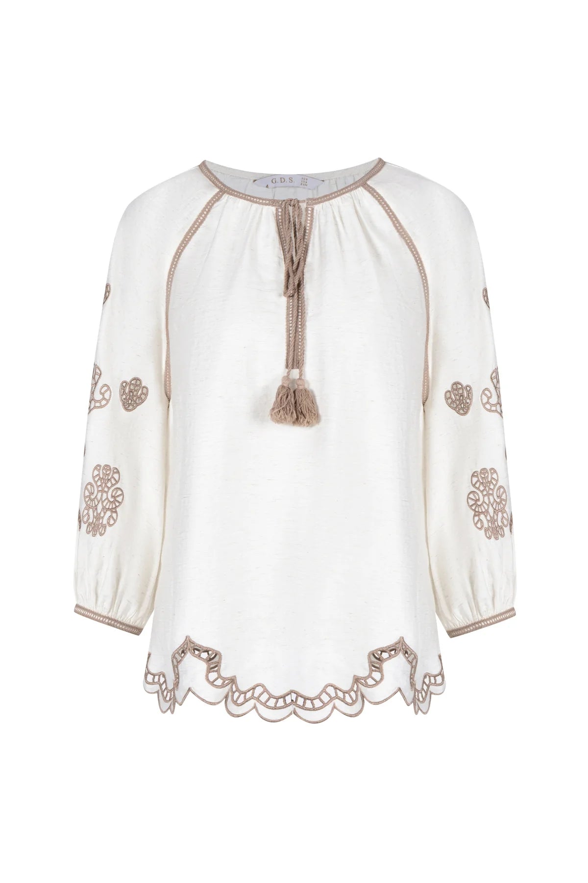 GDS Marguerite Embroidered Blouse