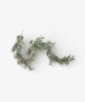 Mixed Silver Green Garland 150cm