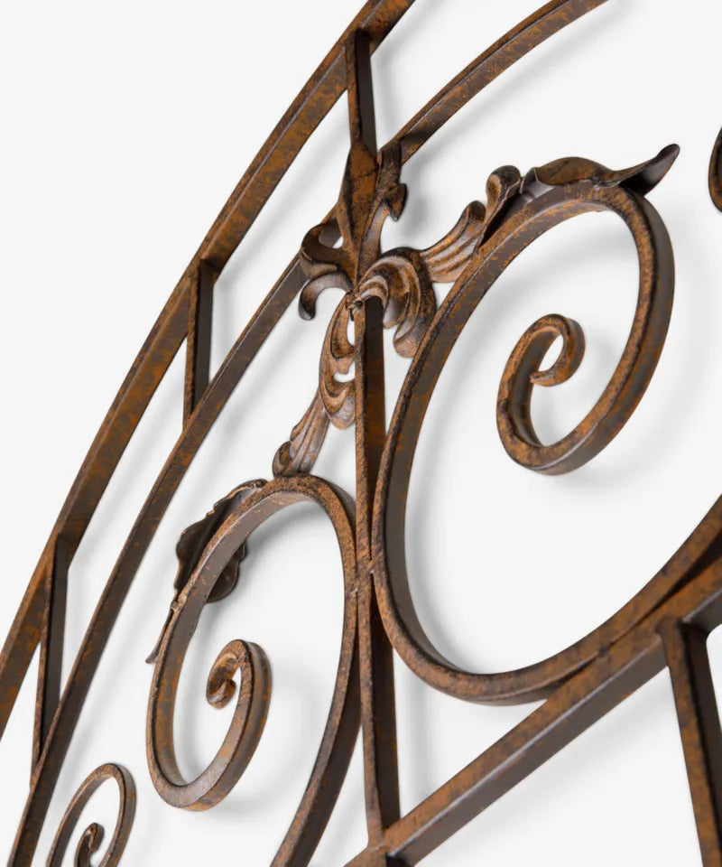 Eden Arched Scroll garden panel