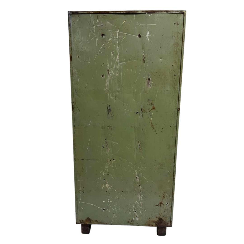 Original iron locker large green