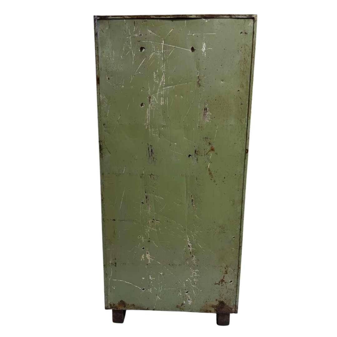 Original iron locker large green