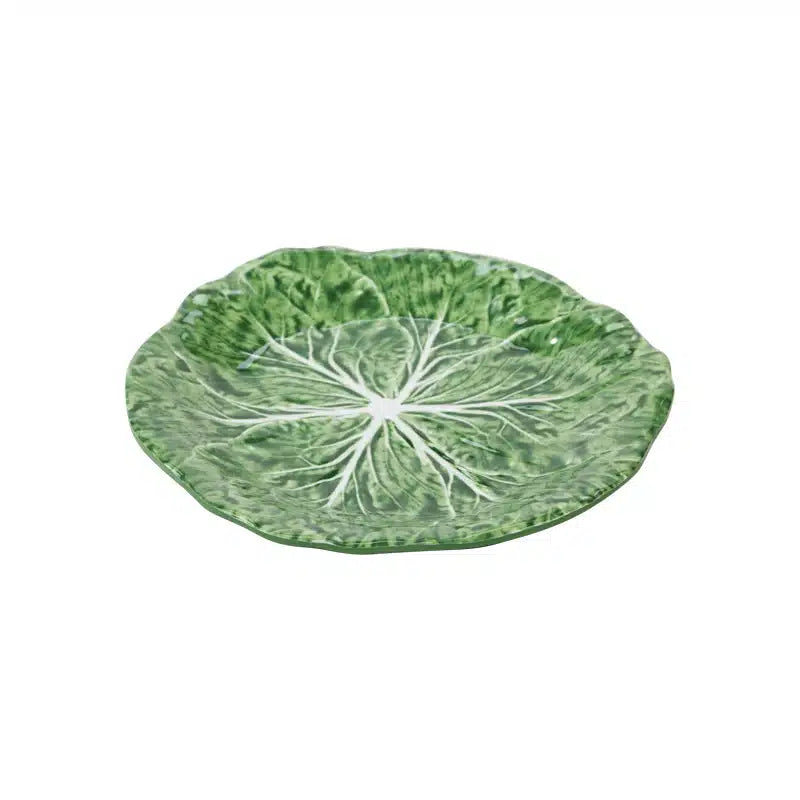 Melamine Cabbage Side Plate - Green