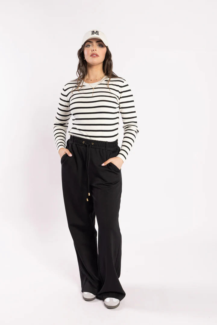 Lake pant - Black Ponti