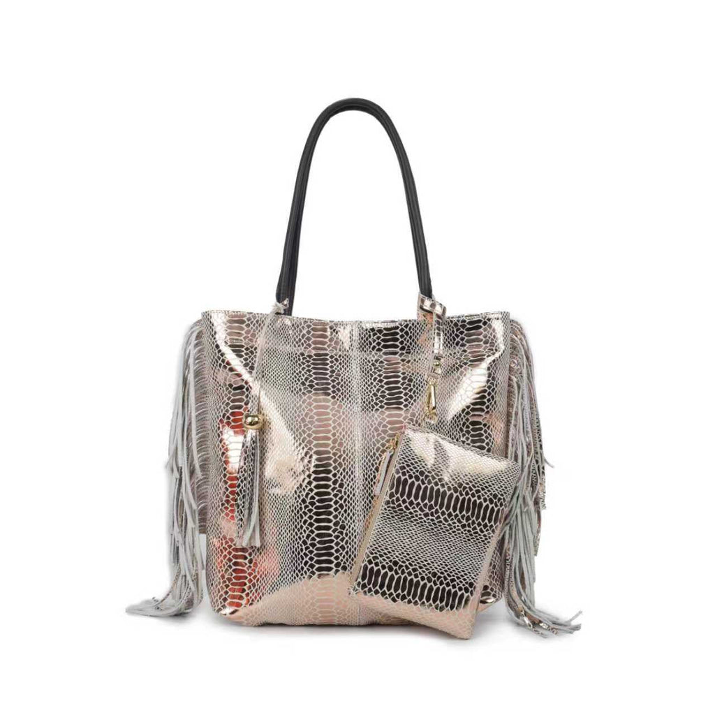Tassel Shopper - Rose Gold