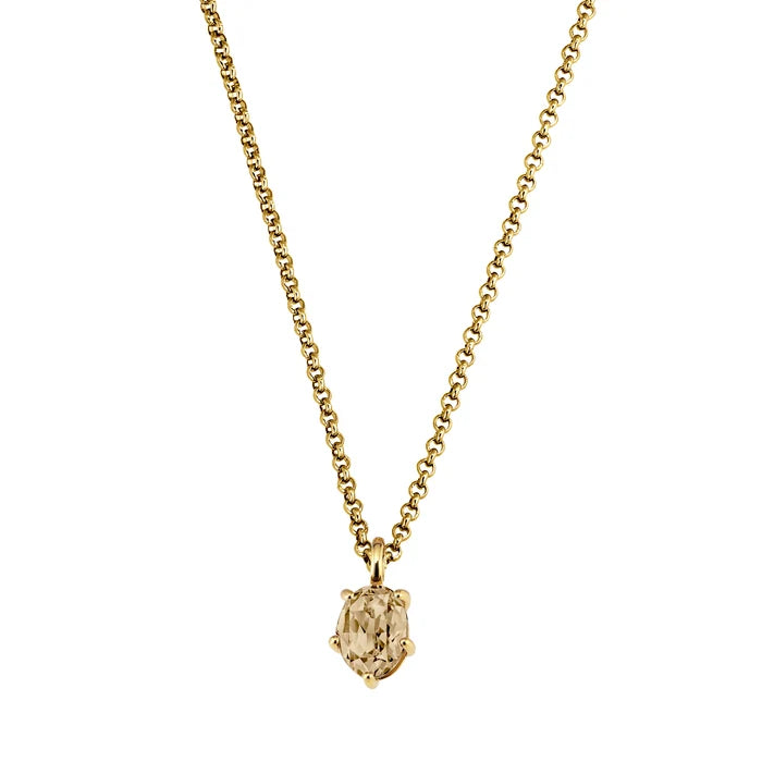 Dyrberg Kern Orb Gold necklace, Golden