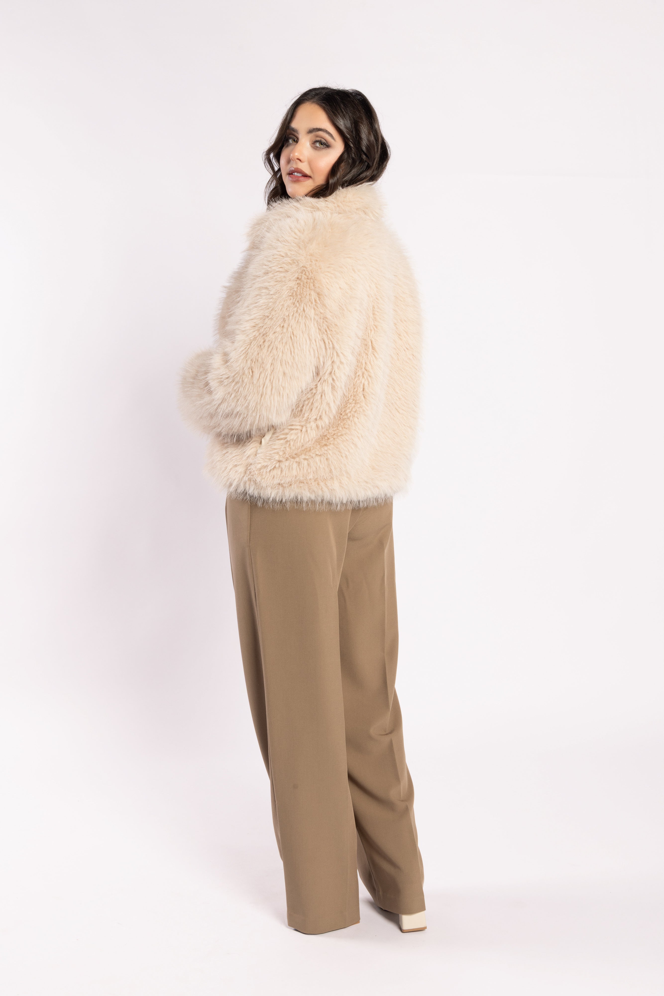 Drama Miaou Jacket - Biscuit