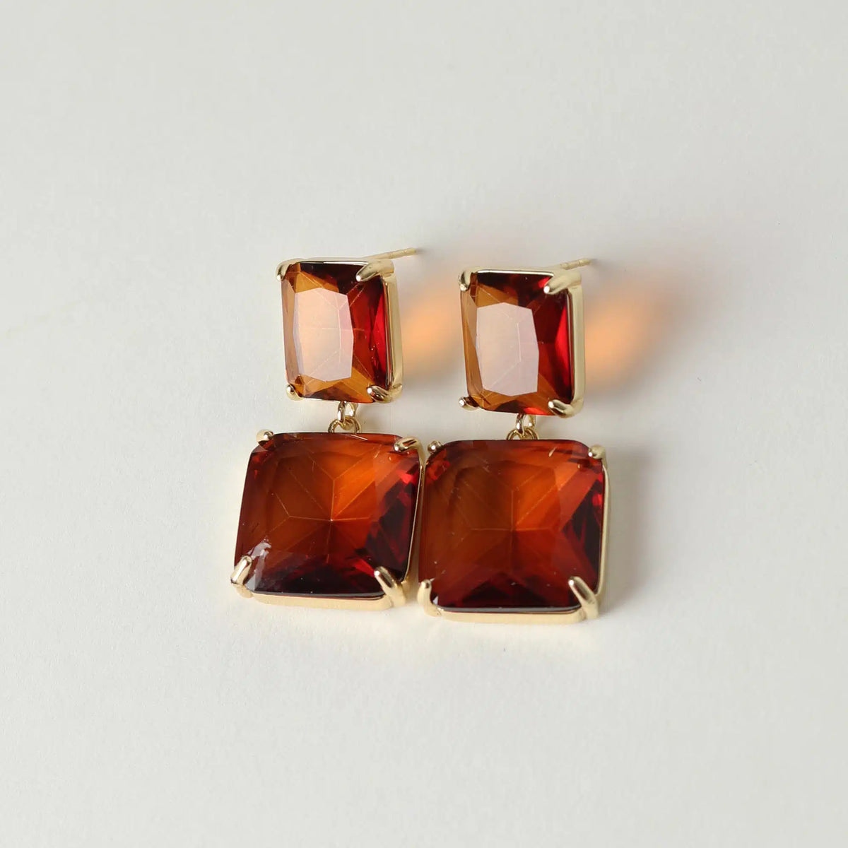 Tatum Earrings Brown