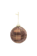 Highland Glass bauble - Tobacco - Large