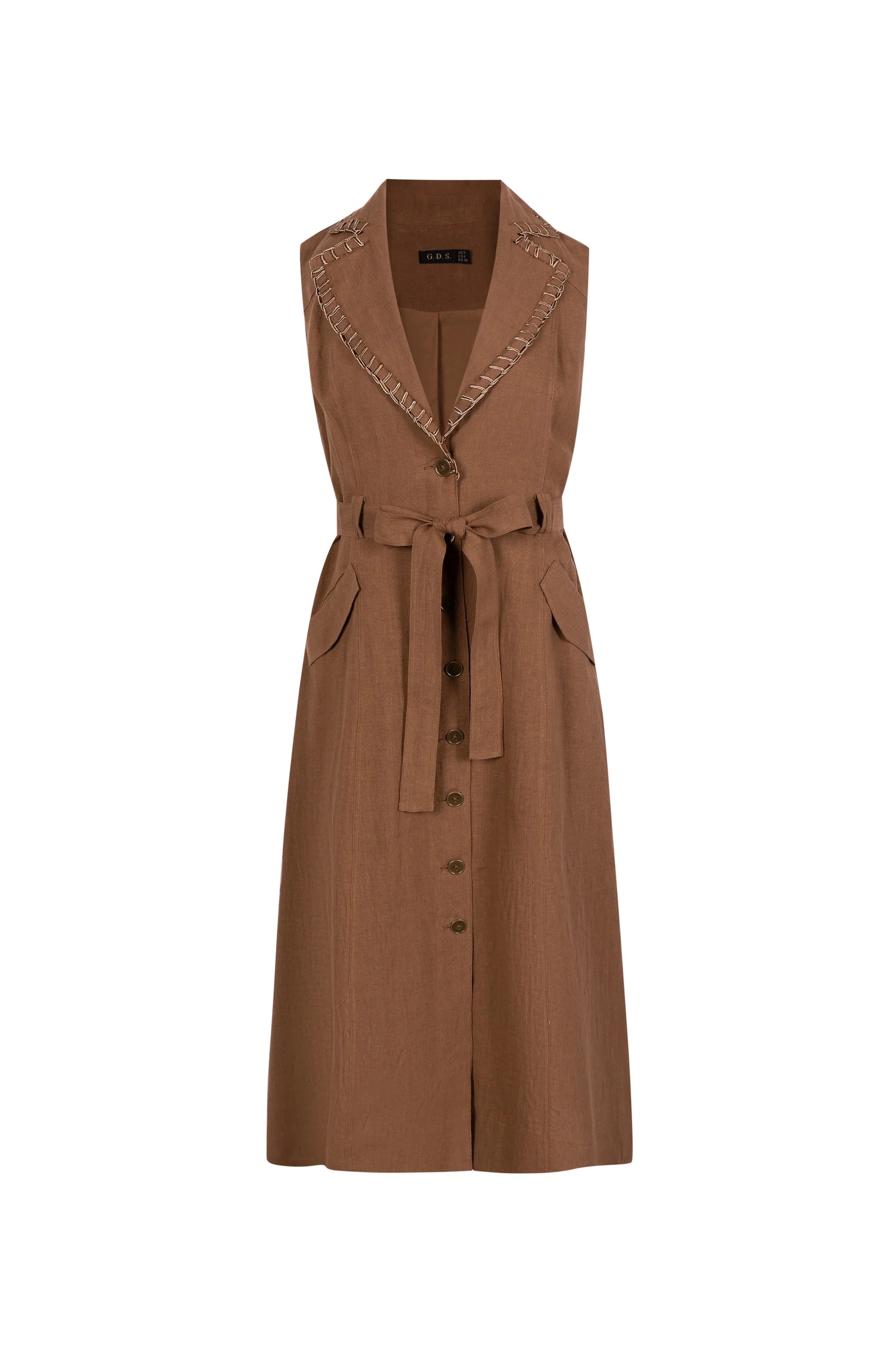 Samuel Dress Brown 14