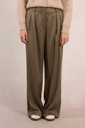 Molly Bracken Woven Pants Khaki