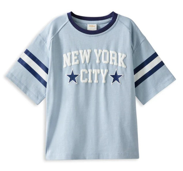 Milky The New York Tee - Blue
