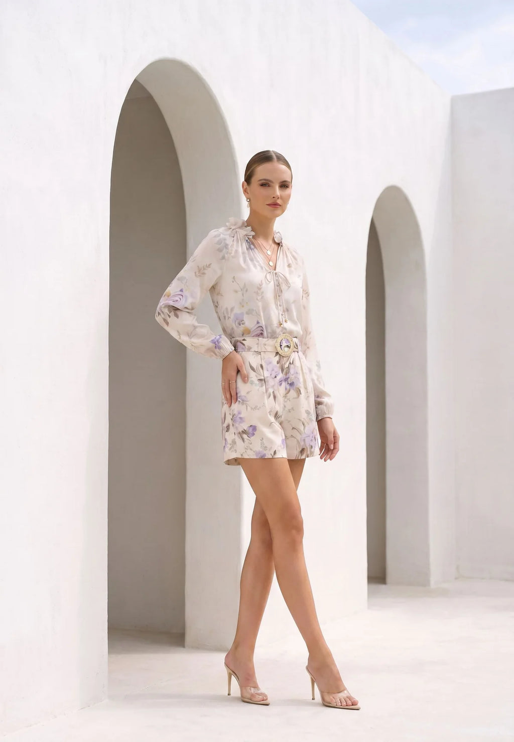GDS James Printed Blouse