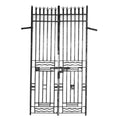 Original wrought iron gate