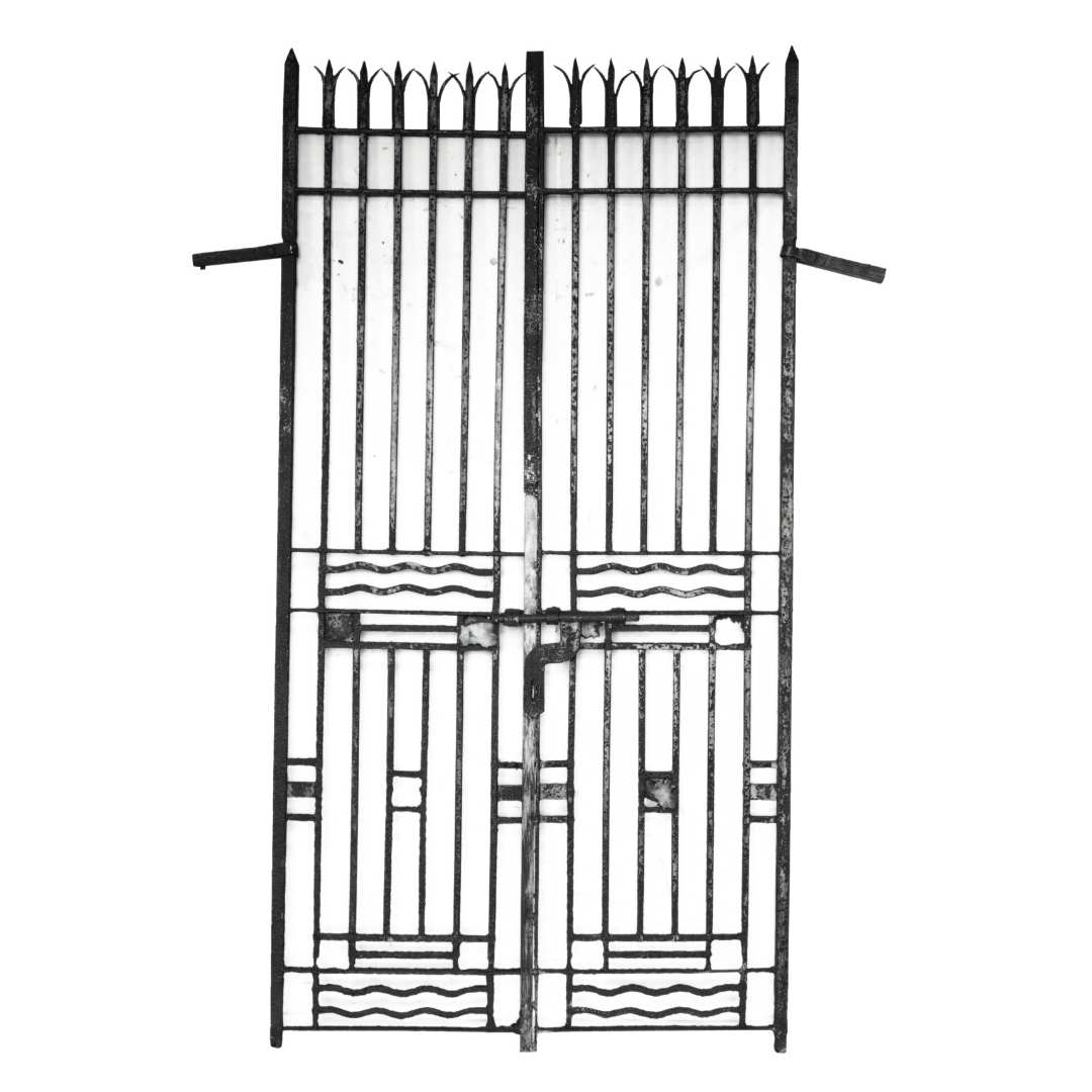 Original wrought iron gate