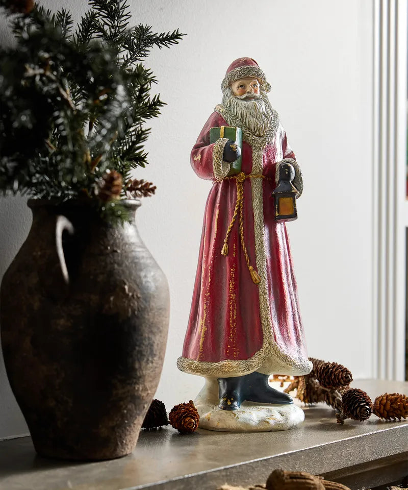Santa Tales with lantern and gift