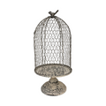 Eden cloche on footed plate large 22x22x48