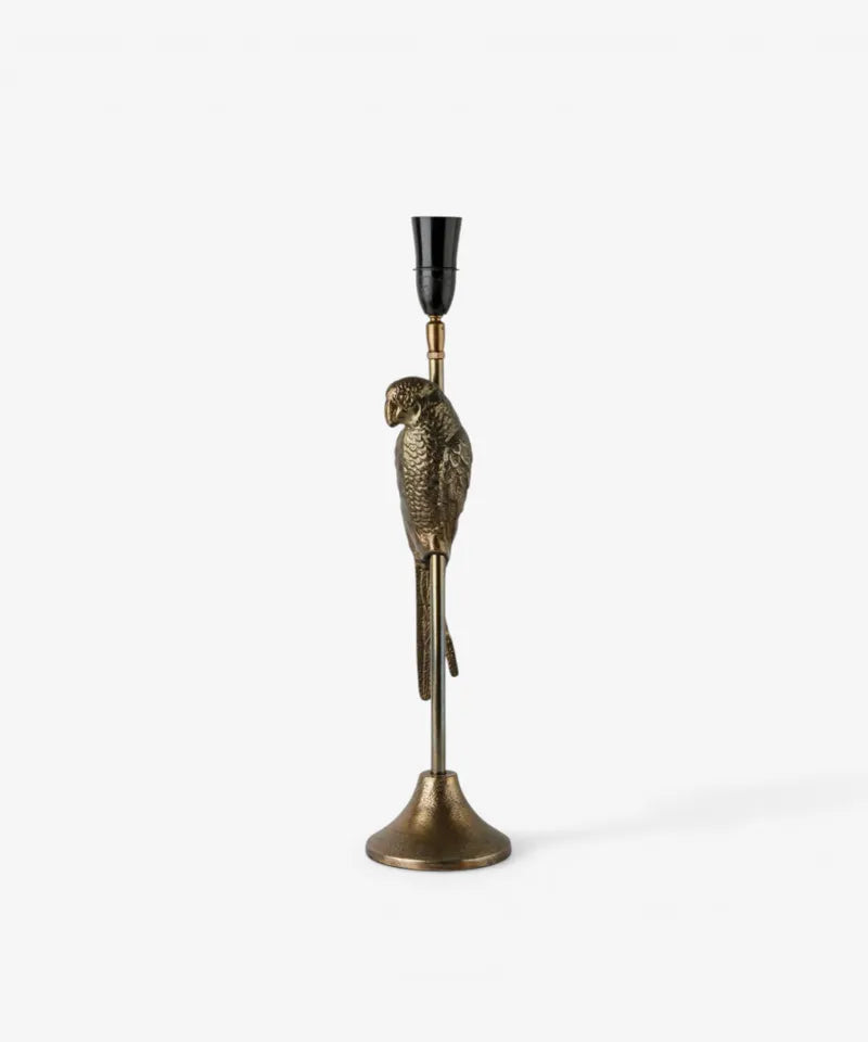 Parrot Antique gold lamp base