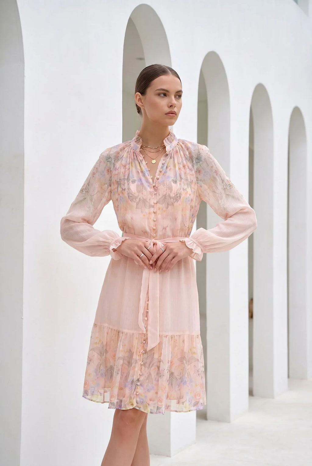 GDS Luna Printed Dress