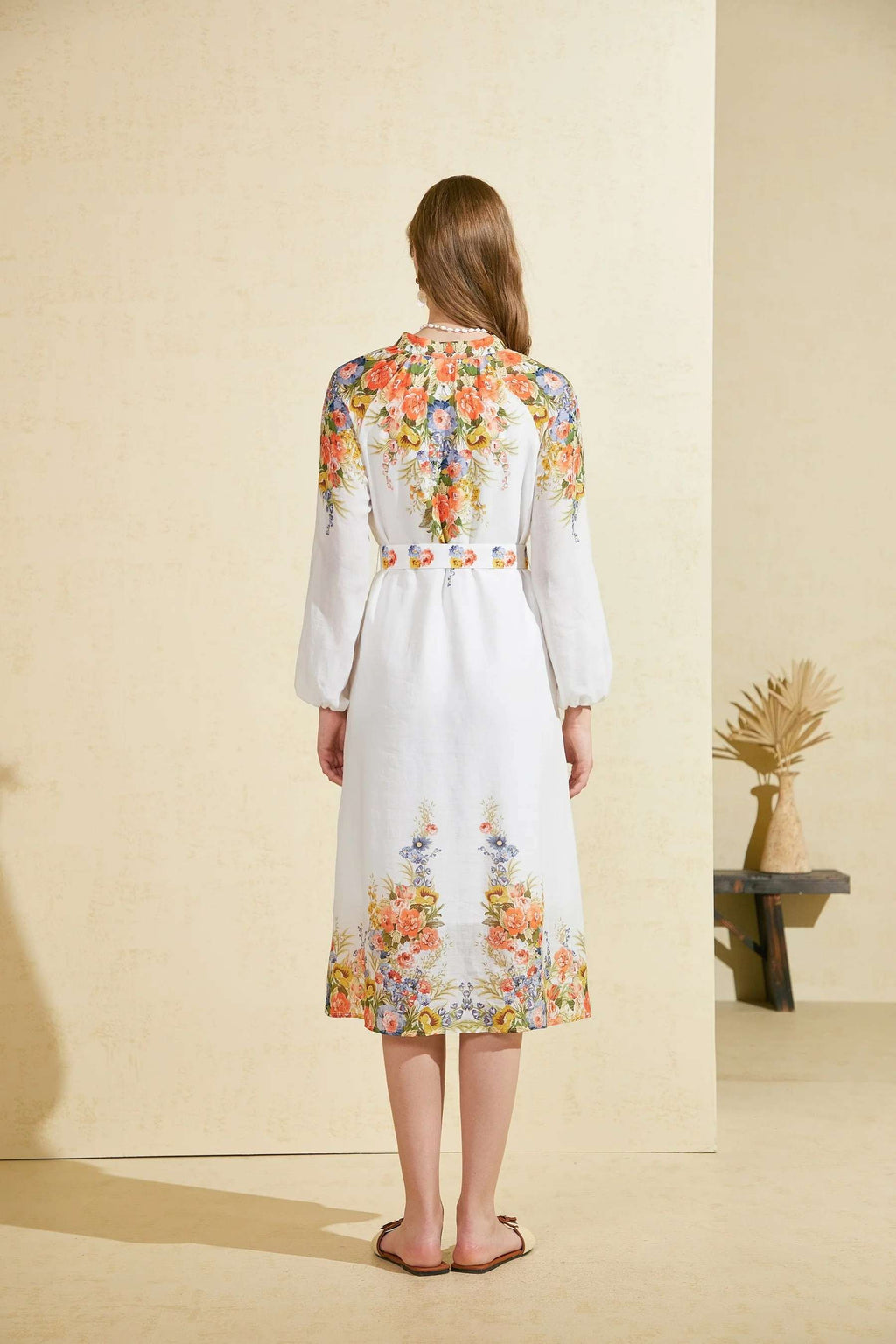 GDS Clothing Perla Printed long dress