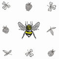 Bee Loved Cocktail Napkin