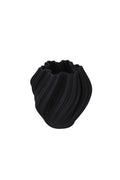 Black 3D ceramic vase Small