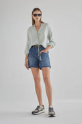 Zaplin Rodeo Blue Denim Shorts - Size 12