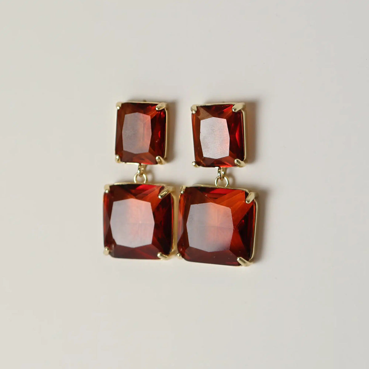 Tatum Earrings Brown