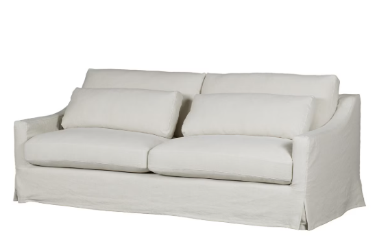 3.5 Seater Frame + Slipcover - Salt & Pepper