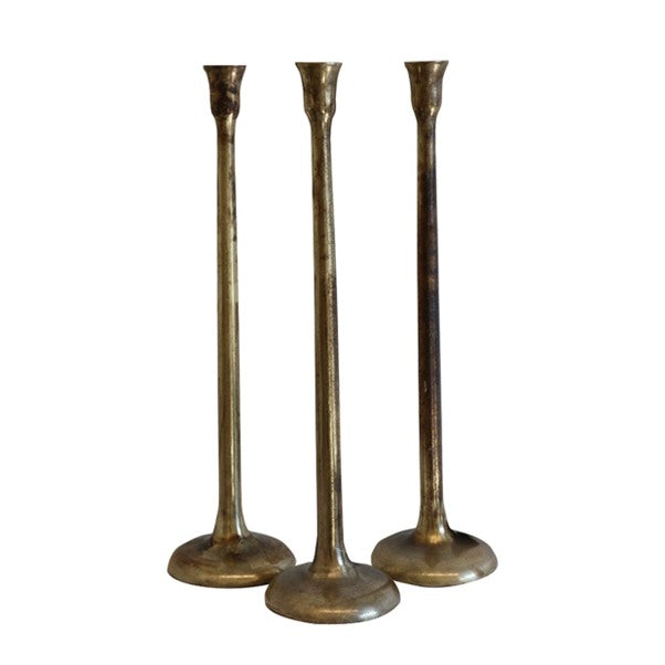 Haveli Candlestick - Antique Brass Finish - 610H