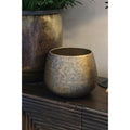 Marrakesh Urn Planter - Antique Brass Finish
