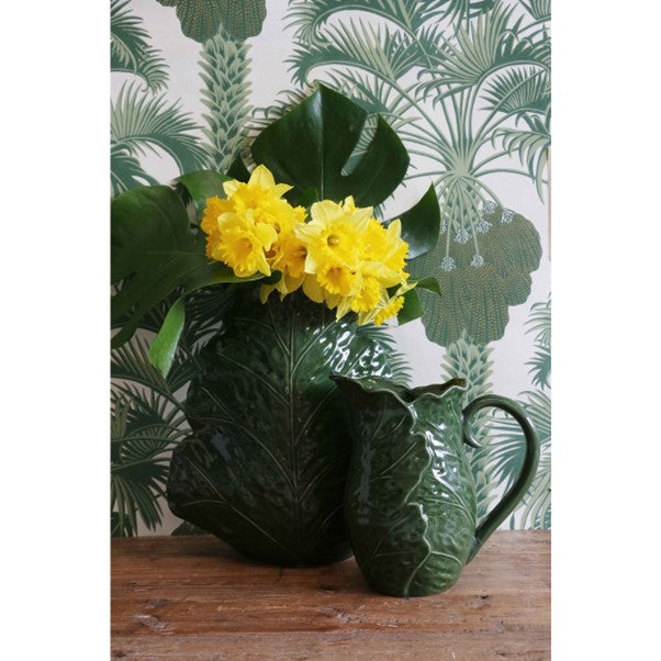 Sculptured Leaf Vase -  Large